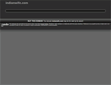 Tablet Screenshot of indianwife.com